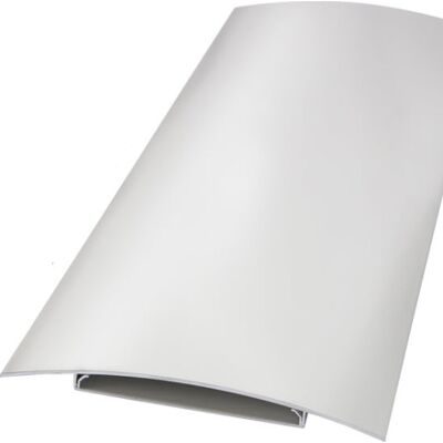 Ônest Gulvkanal, 150 Mm, 1,5 Meter, Hvid Width 200 mm, Depth 14 mm, Length 1500 mm White Aluminium Ônest Gulvkanal, 150 Mm, 1,5 Meter, Hvid Width 200 mm, Depth 14 mm, Length 1500 mm White Aluminium