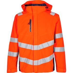 Fe Engel Skaljakke 1146, En20471 Kl.3, Orange/blå, Str. 2xl XXL Orange