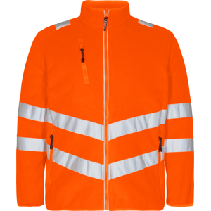 Engel Safety Fleecejakke 1192 High-Vis Orange Kl.2 Str. M M Orange