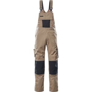 MASCOT® Mascot Overall 12169-442, Augsburg, Lys Khaki/sort, Str. 76/c54