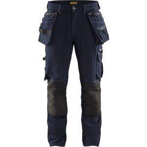 Blåkläder Workwear X1900 Håndværkerbukser Med 4-Vejs Stretch, Mørk Marine/sort, Str. D88 D88 dark navy/black male Blåkläder Workwear X1900 Håndværkerbukser Med 4-Vejs Stretch, Mørk Marine/sort, Str. D88 D88 dark navy/black male