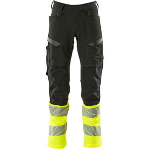 Mascot Accelerate Safe Arbejdsbukser Med Full Stretch, Sort/hi-Vis Gul, Str. 82c47 82C47 black/yellow male Mascot Accelerate Safe Arbejdsbukser Med Full Stretch, Sort/hi-Vis Gul, Str. 82c47 82C47 black/yellow male