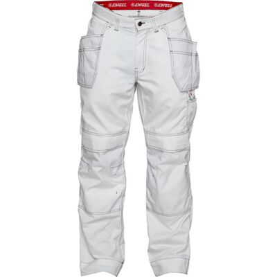 Engel Workwear Engel Combat Håndværkerbukser, Hvid, 88 88 Hvid male Engel Workwear Engel Combat Håndværkerbukser, Hvid, 88 88 Hvid male