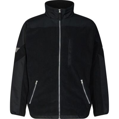 Engel Workwear Engel Extend Fleecejakke, Sort, 5xl 5XL Sort male Engel Workwear Engel Extend Fleecejakke, Sort, 5xl 5XL Sort male