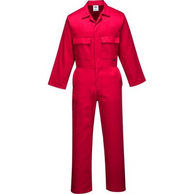 Portwest Euro Work Kedeldragt, Rød, Str. 3xl 3XL Red Unisex Kingsmill Polycotton (65% Polyester, 35% Cotton) Portwest Euro Work Kedeldragt, Rød, Str. 3xl 3XL Red Unisex Kingsmill Polycotton (65% Polyester, 35% Cotton)