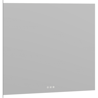 Dansani You Panorama Spejl Med Lys, Dæmpbar, 80x80 Cm 80 x 80 cm Silver Glass (mirror glass) with integrated LEDs Dansani You Panorama Spejl Med Lys, Dæmpbar, 80x80 Cm 80 x 80 cm Silver Glass (mirror glass) with integrated LEDs