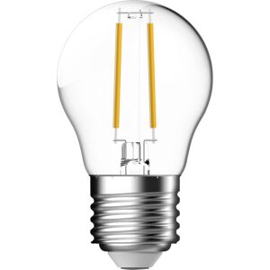 Nordlux Energetic E27 Led Filament Kronepære, 4w, Klar, 2700k  Klar