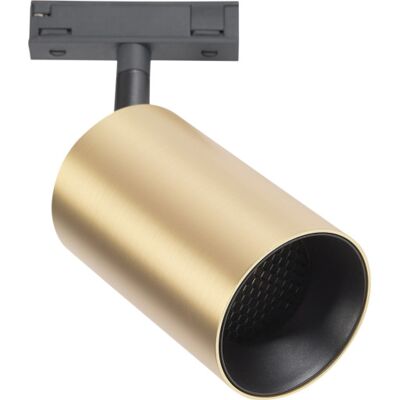 Antidark Designline Tube Pro 1f Skinnespot, Gu10, Messing L 9.8 cm; Ø 6 cm brass aluminum Antidark Designline Tube Pro 1f Skinnespot, Gu10, Messing L 9.8 cm; Ø 6 cm brass aluminum