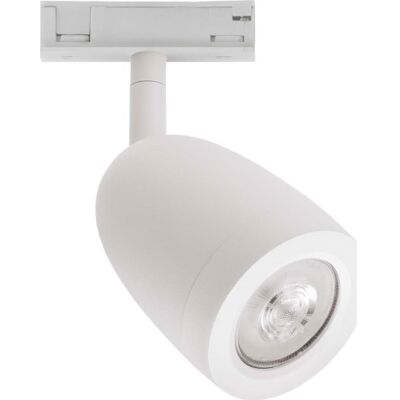 Antidark Designline Bell 1f Skinnespot, Gu10, Hvid Diameter 6.9 cm, Height 13.6 cm White Aluminum Antidark Designline Bell 1f Skinnespot, Gu10, Hvid Diameter 6.9 cm, Height 13.6 cm White Aluminum