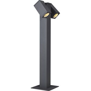 SLV Theo Pathlight Double Qpar51 Udendørs Standerlampe Antracit  Grå