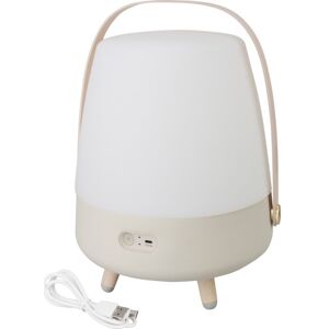 Kooduu Lite Up Play Genopladelig Lampe Med Højtaler, Beige  Beige