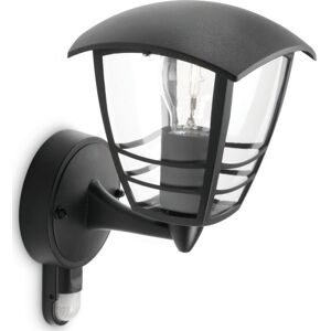 Philips Mygarden Creek Up Udendørs Væglampe Med Sensor, Sort 175x285x200 mm black plastic, acrylic Philips Mygarden Creek Up Udendørs Væglampe Med Sensor, Sort 175x285x200 mm black plastic, acrylic