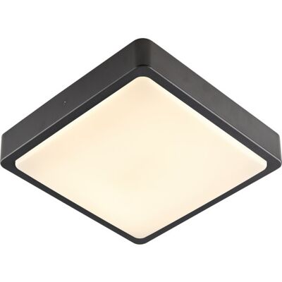 SLV Ainos Square Sensor Udend Led Væg-& Loft Antracit Cct 3000/4000k Grå Aluminium SLV Ainos Square Sensor Udend Led Væg-& Loft Antracit Cct 3000/4000k Grå Aluminium