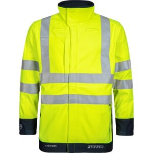 Lyngsøe Rainwear Lyngsøe Softshelljakke Arc-Lr20471, Klasse 3 Gul/navy, Str. L L Navy male Lyngsøe Rainwear Lyngsøe Softshelljakke Arc-Lr20471, Klasse 3 Gul/navy, Str. L L Navy male