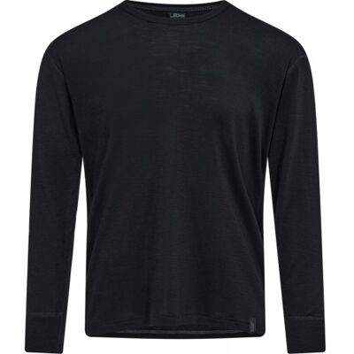 Jbs Langærmet Undertrøje Med Merino Uld, Sort, L L Sort male Jbs Langærmet Undertrøje Med Merino Uld, Sort, L L Sort male