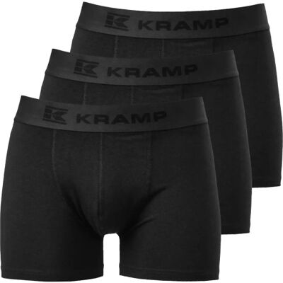Kramp 3-Pak Bambus Boxershorts, Sort, L L Sort male Bambus Kramp 3-Pak Bambus Boxershorts, Sort, L L Sort male Bambus