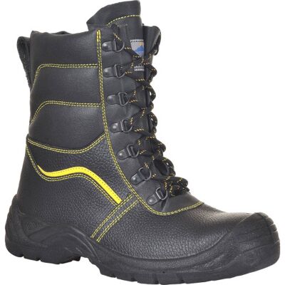 Portwest Steelite Sikkerhedsstøvler S3, Med Pelsfor, Str. 38 38 black unisex leather, steel Portwest Steelite Sikkerhedsstøvler S3, Med Pelsfor, Str. 38 38 black unisex leather, steel