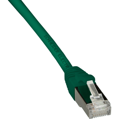 Lauritz Knudsen Patchkabel Kat.6a S/ftp 28awg 1,0m Grøn Lszh Grøn Lauritz Knudsen Patchkabel Kat.6a S/ftp 28awg 1,0m Grøn Lszh Grøn