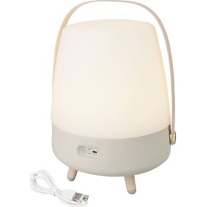 Kooduu Lite-Up Play Højttaler Med Led, Usb, Sand  Beige