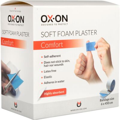 Ox-on Blødt skumplaster 6mmx4,5m - Plaster Ox-on Blødt skumplaster 6mmx4,5m - Plaster