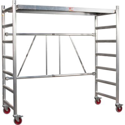 Jumbo Foldestillads 178x74cm 1.78m x 0.74m grey aluminum, plywood Jumbo Foldestillads 178x74cm 1.78m x 0.74m grey aluminum, plywood