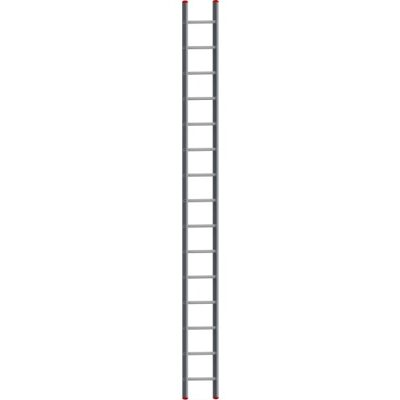 JumboStillads - JUMBO enkelstige Super Proff - 15 trin/4,3 m - Stige JumboStillads - JUMBO enkelstige Super Proff - 15 trin/4,3 m - Stige