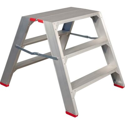 Jumbo Trappestige, Ekstra Bred Platform 35x65 Cm, 3 Trin/0,70 M Jumbo Trappestige, Ekstra Bred Platform 35x65 Cm, 3 Trin/0,70 M