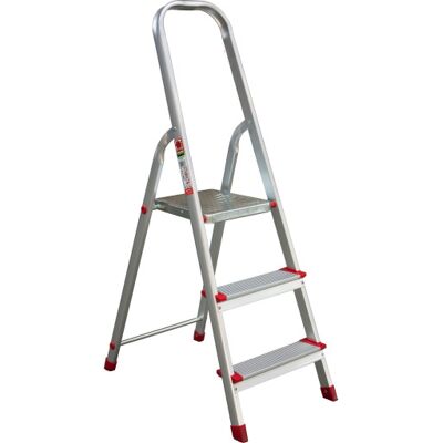 Jumbo Hobby Trappestige, 3 Trin Aluminium Jumbo Hobby Trappestige, 3 Trin Aluminium