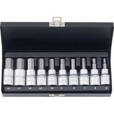 BaTo Unbrakotopsæt 1/2", 6-Kant, 5-19 Mm, 10 Dele BaTo Unbrakotopsæt 1/2", 6-Kant, 5-19 Mm, 10 Dele