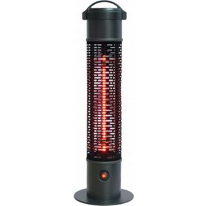 Hortus Terrassevarmer, Gulvmodel, 1200w, Sort  Sort