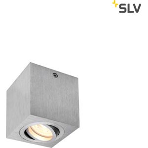 SLV Triledo Single, Qpar51, Børstet Aluminium, Maks. 10w  Aluminium