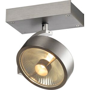 SLV Kalu 1 Qpar Loftlampe, Børstet Alu, Es111, Maks. 75w  Aluminium