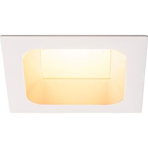 SLV Verlux, Led, 3000k, Mathvid, L/b/t 13,5/13,5/7,5 Cm, 20w  Hvid