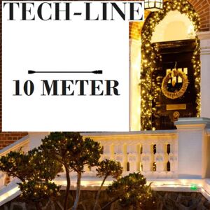 Sirius Tech-Line Forlængerledning, 10 Meter  Sort