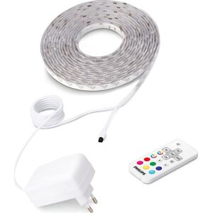 Philips Myliving Led Strip, Farvet Lys & Fjernbetjening, 5 Meter  Klar