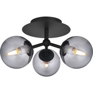 Halo Design Atom Trio Loftlampe, Røgfarvet  Sort