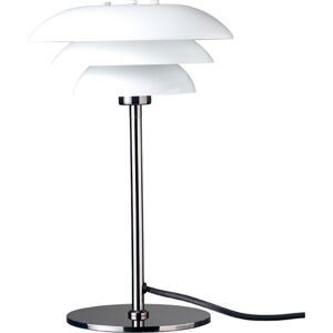 Dyberg Larsen Dl20 Bordlampe, Opal/krom  Opal