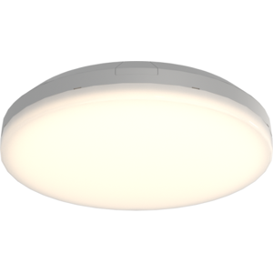 Ansell Lighting Mercurial Ip54 Plafond Dali 13w/20w 3k/4k Ø370mm Sølv  Grå