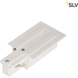 SLV Eutrac Strømtilslutning, Trafikhvid, Jord Til Venstre Hvid Plast SLV Eutrac Strømtilslutning, Trafikhvid, Jord Til Venstre Hvid Plast
