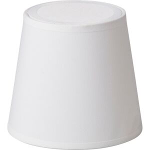 Nielsen Light Emma Domus Lampeskærm, Hvid, H13,5 Cm H13.5 cm x D15 cm (bottom) x D11 cm (top) white fabric Nielsen Light Emma Domus Lampeskærm, Hvid, H13,5 Cm H13.5 cm x D15 cm (bottom) x D11 cm (top) white fabric