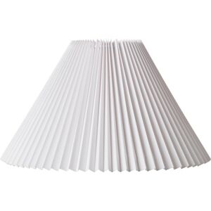 Nielsen Light Emma Hacienda Plisse Lampeskærm, Hvid, H27 Cm H27 cm x bottom diameter 44 cm x top diameter 15 cm x depth 30 cm white cotton Nielsen Light Emma Hacienda Plisse Lampeskærm, Hvid, H27 Cm H27 cm x bottom diameter 44 cm x top diameter 15 cm x depth 30 cm white cotton