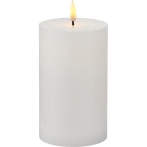 Sirius Sille Exclusive Led Bloklys, Batteri Hvid Stearin Sirius Sille Exclusive Led Bloklys, Batteri Hvid Stearin