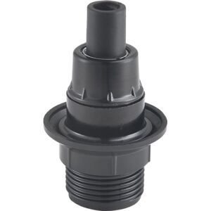 Halo Design E14 Fatning Med Omløbsring, Sort black Halo Design E14 Fatning Med Omløbsring, Sort black