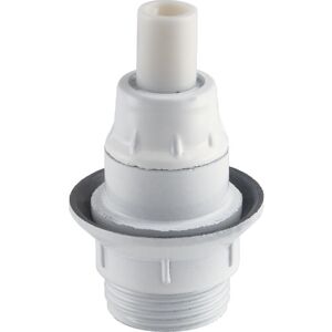 Halo Design E14 Fatning Med Omløbsring, Hvid 30 mm white Halo Design E14 Fatning Med Omløbsring, Hvid 30 mm white