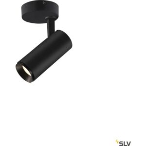SLV Numinos S, Påbygningsspot, 4000k, 1100 Lm, 60°, Dali, Sort/sort Sort Aluminium SLV Numinos S, Påbygningsspot, 4000k, 1100 Lm, 60°, Dali, Sort/sort Sort Aluminium
