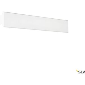 SLV Direto 60, Væglampe,14w, 2700/3000k, 600mm, Ip20, Mat Hvid Hvid Aluminium SLV Direto 60, Væglampe,14w, 2700/3000k, 600mm, Ip20, Mat Hvid Hvid Aluminium