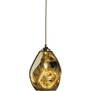 LupiaLicht Lupia Drop Glas Pendel E27 Guld Guld Glas LupiaLicht Lupia Drop Glas Pendel E27 Guld Guld Glas