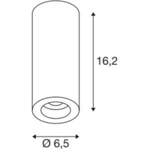 SLV Numinos S, Loftlampe, 4000k, 1100 Lm, 36°, Hvid/sort Hvid/Sort Aluminium SLV Numinos S, Loftlampe, 4000k, 1100 Lm, 36°, Hvid/sort Hvid/Sort Aluminium