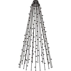 Sirius Tech-Line Lyskæde Til Flagstang, 900 Varm Hvide Lys, 7,5 Meter 7.5m black plastic Sirius Tech-Line Lyskæde Til Flagstang, 900 Varm Hvide Lys, 7,5 Meter 7.5m black plastic