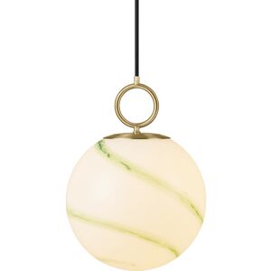 Halo Design Stockholm Marmor Grøn Pendel - 24cm Glas Halo Design Stockholm Marmor Grøn Pendel - 24cm Glas